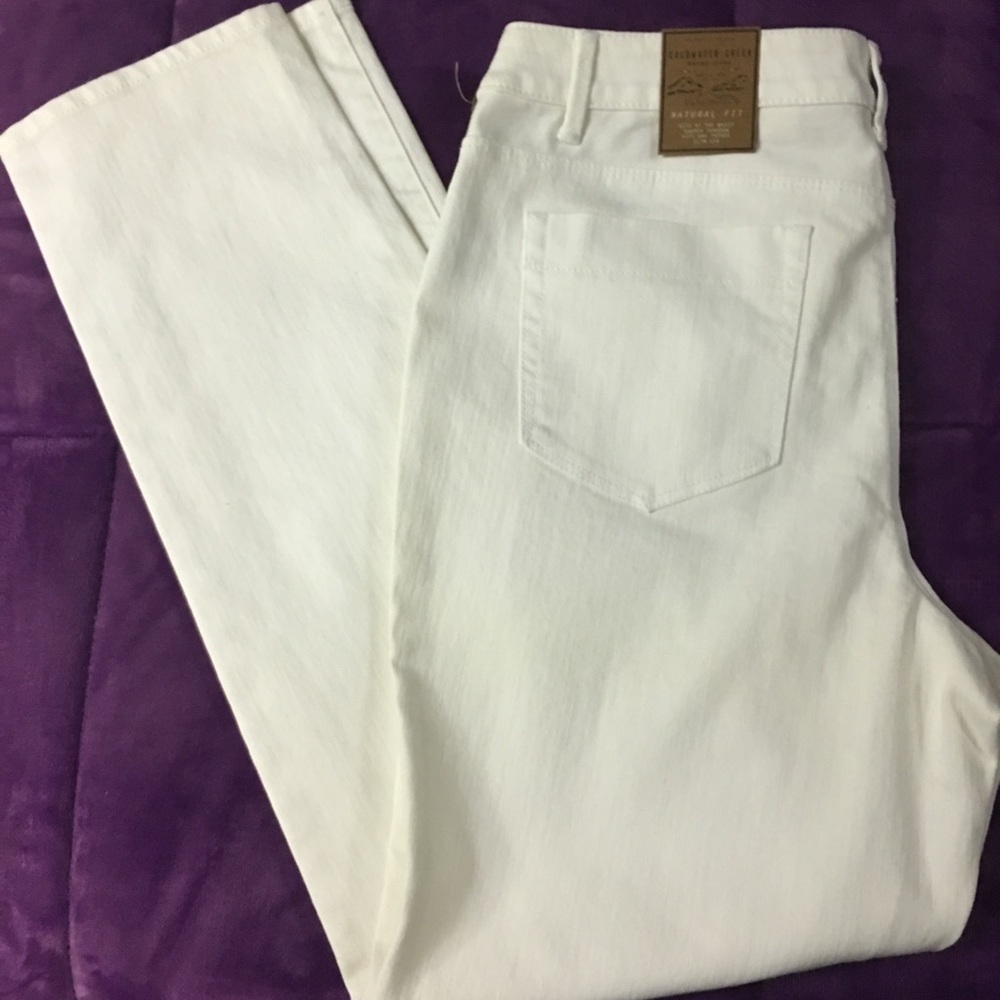 NWT Coldwater Creek Slim Leg Natural Fit Jeans